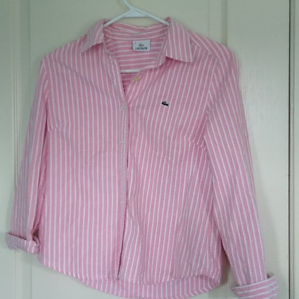 Lacoste striped shirt